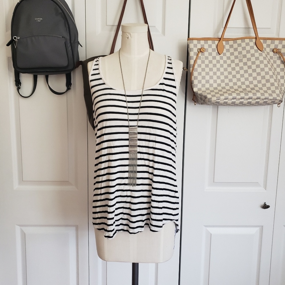 Striped tank top